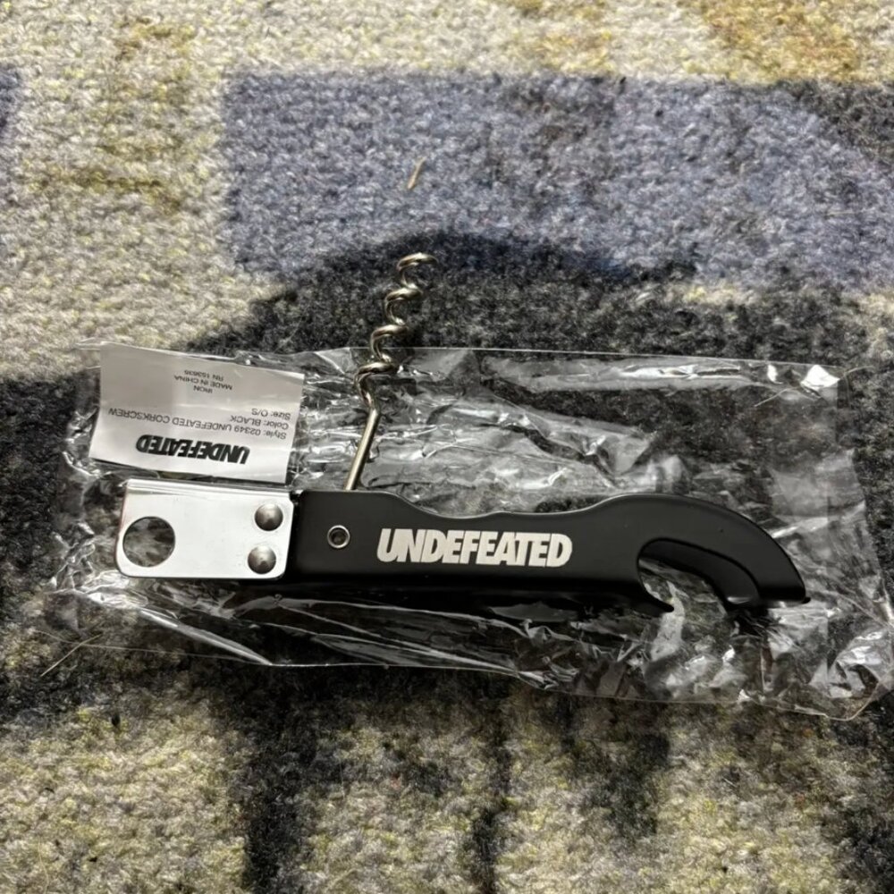 Undefeated Corkscrew Bottle Opener